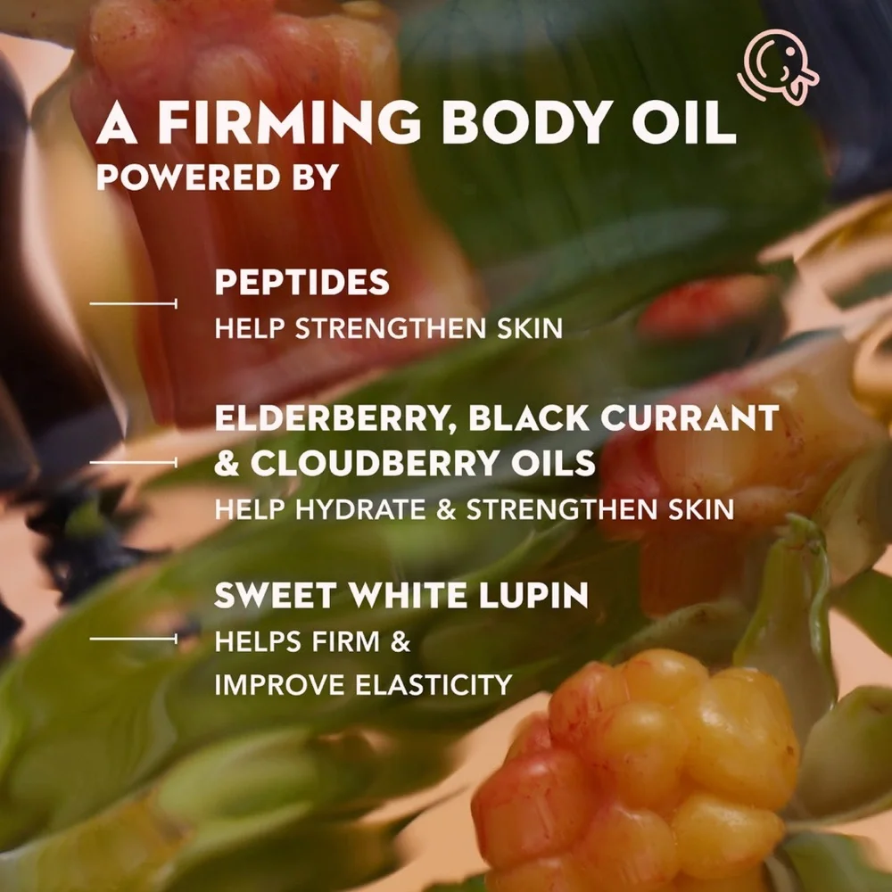 OLE HENRIKSEN Firmly Yours Toning Dry Body Oil with Peptides 3.4oz NIB $45